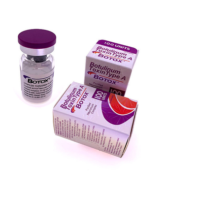 Dactylographiez à une injection d'Allergan de 100 unités la toxine botulinum remplisseur cutané