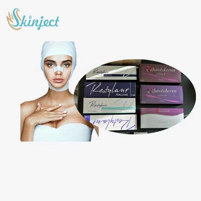 La croix a lié l'élimination cutanée de ride d'acide hyaluronique de Juvederm de remplisseur