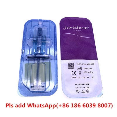 Remplisseur cutané Juvederm Ultra3 Ultra4 Voluma d'acide hyaluronique les pieds de corneille