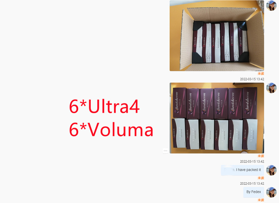 Visage de lèvre formant le remplisseur cutané Juvederm Ultra4 Voluma d'acide hyaluronique