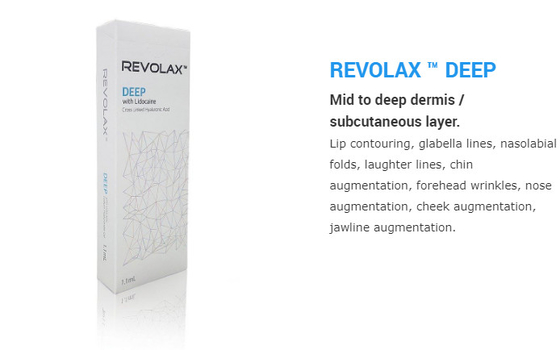remplisseur cutané 1.1ml de 24mg/Ml ha Revolax avec la marque de la CE