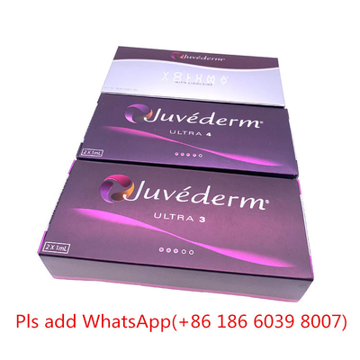 Remplisseurs cutanés de Juvederm d'injections de lèvre de remplisseur pour Ultra3 Ultra4 Voluma