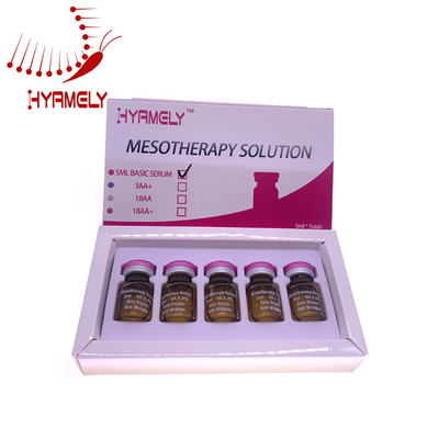 Sérum cutané de remplisseur d'acide hyaluronique meso de solution de Hyamely 5ML