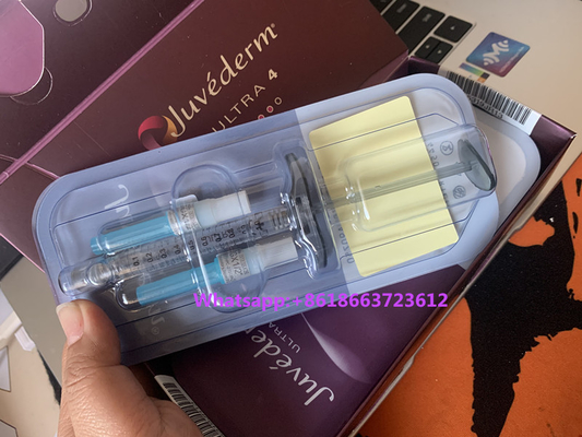 Juvederm ultra 4 injections cutanées de lèvre de remplisseur pour l'amélioration sexy de lèvres