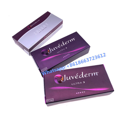 Remplisseur facial d'acide hyaluronique de Juvederm ultra 3 et ultra 4 pour des lèvres