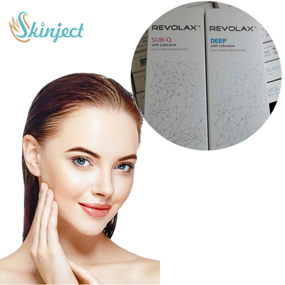 Injection 1,1 ml de Revolax de lèvre d'acide hyaluronique lié par croix de remplisseur