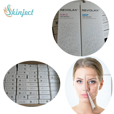 Injection 1,1 ml de Revolax de lèvre d'acide hyaluronique lié par croix de remplisseur