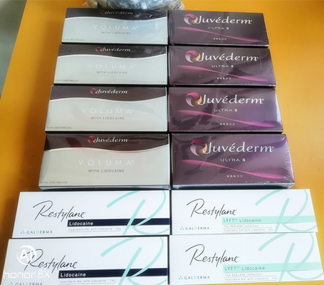 Seringues cutanées injectables X du remplisseur 2 de Juvederms VOLUMA 1,0 ml