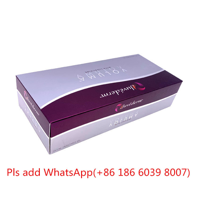 Remplisseur cutané injectable 2x1ml/Box Juvederm pour le visage de abattement