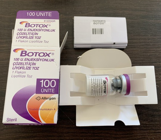 Type de toxine d'Allergan  1x100iu Botulium une 1 fiole/boîte