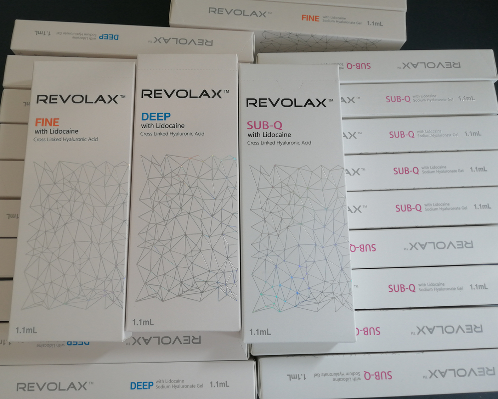 CE REVOLAX Lines fines Rides profondes Acide hyaluronique Remplisseur cutané pour les volumes du visage