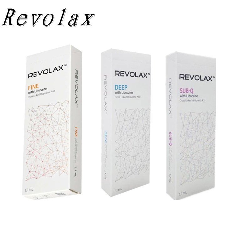Injection cutanée de remplisseur liée par croix de la Corée 1.1ml Revolax pour les volumes faciaux