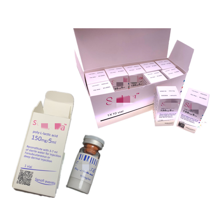 150 mg/5 ml PLLA injectable Poly L acide lactique pour le collagène 3D PLLA