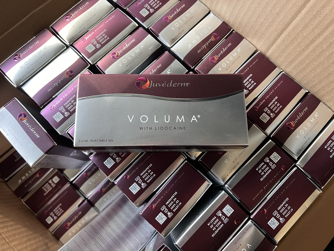 2 ml de remplissage cutané voluma juvederm pour le menton, contenant de l' acide hyaluronique, pour les joues injectables
