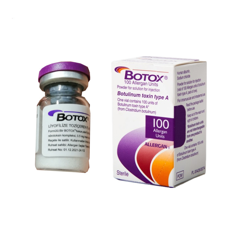 Toxine botulique de type A Clostridium Botulinum 100ui  allergène