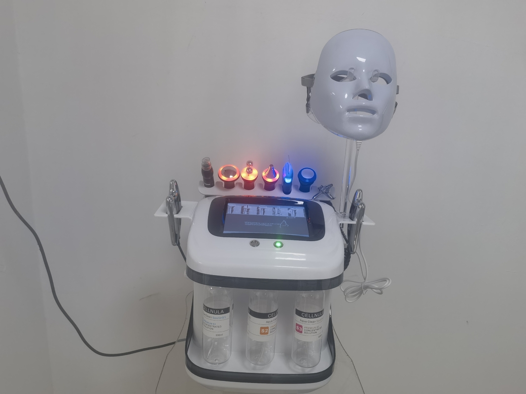 Appareil de soin de la peau à injection d'air portable multipolaire rechargeable