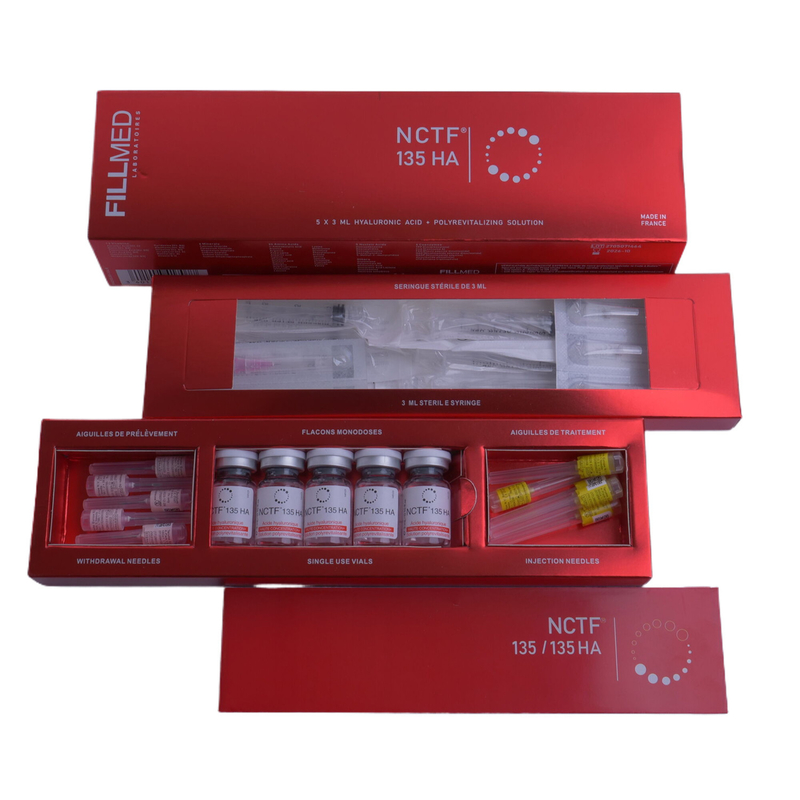 2024 Nouveau produit rempli Nctf 135ha Filorga Anti-âge de la peau Booster de rajeunissement Mesothérapie Ha Fillers