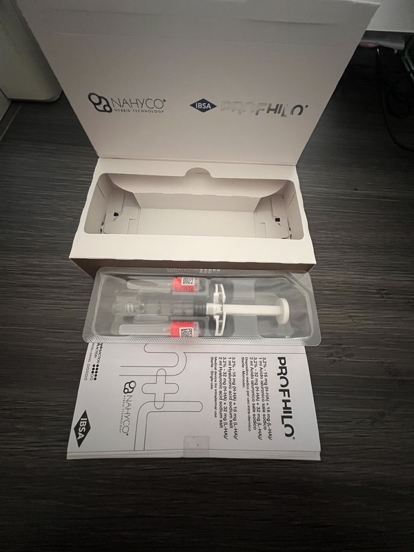 Gel de rajeunissement de la peau Profhilo H L 1*2 ml Pour stockage à température ambiante
