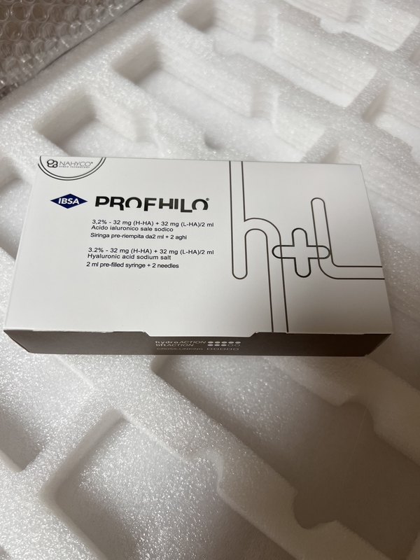 Anti-âge et élimination des rides Profhilo H L 2 ml d'acide hyaluronique avec une concentration de 32 mg/ml Ha