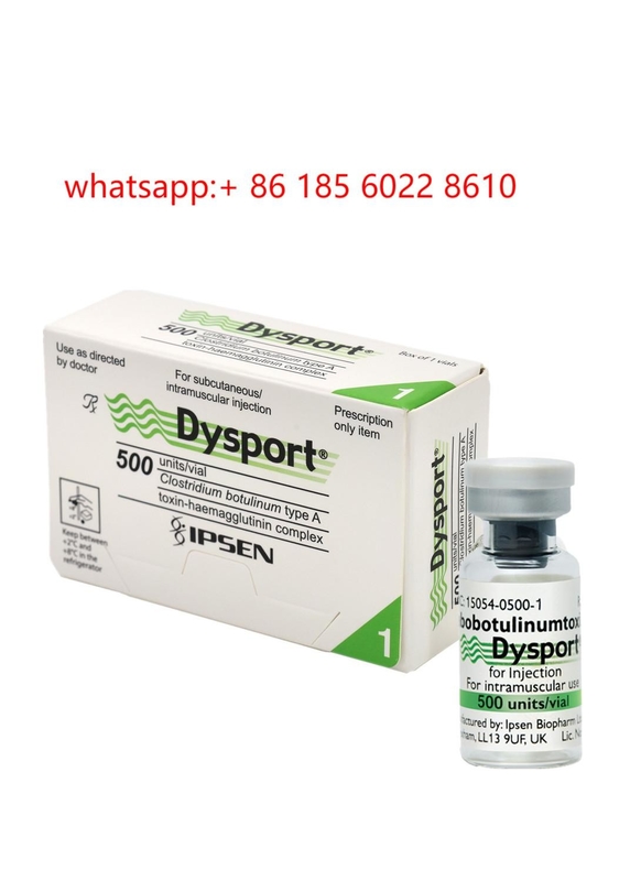 Toxine botulique Ipsen 500 unités anti-rides Allergan Botulax Dysport 100iu, produits de comblement dermique