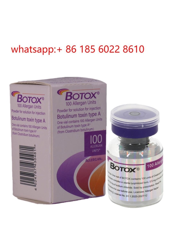 Remplisseurs cutanés anti-rides Botulinum Allergan Botox 100u Vial Restylane Profhilo Soins de la peau