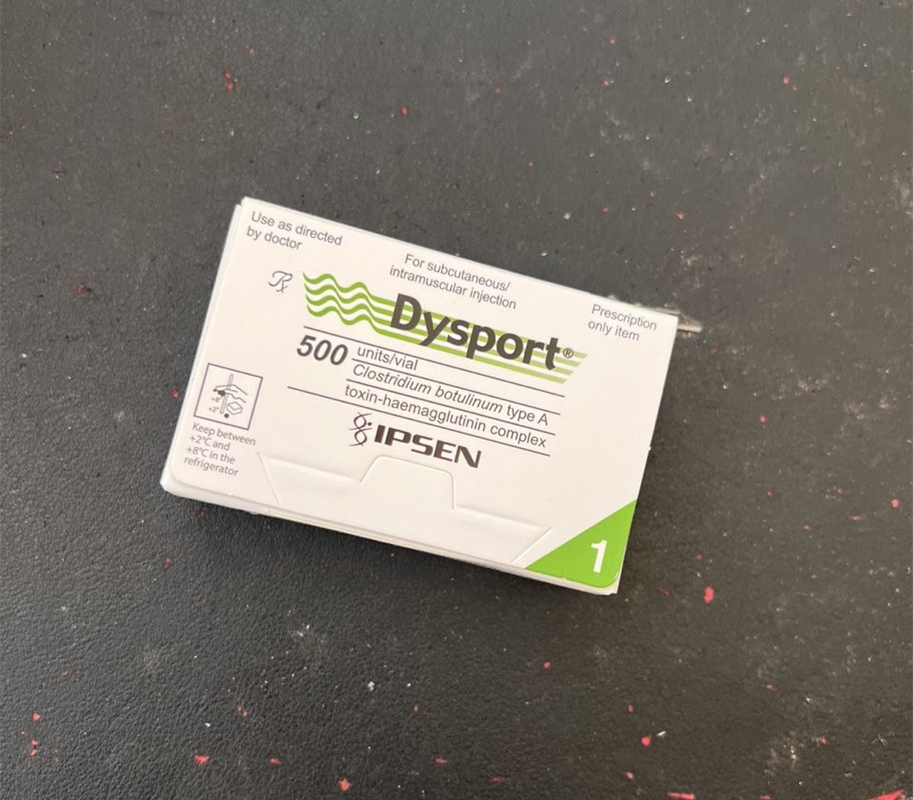 Dysport 500 unités de toxine botulique de type A anti-rides