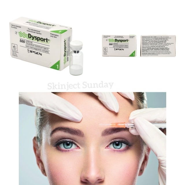 Dysport 100 unités de poudre de toxine botulique de type A pour les services de spa