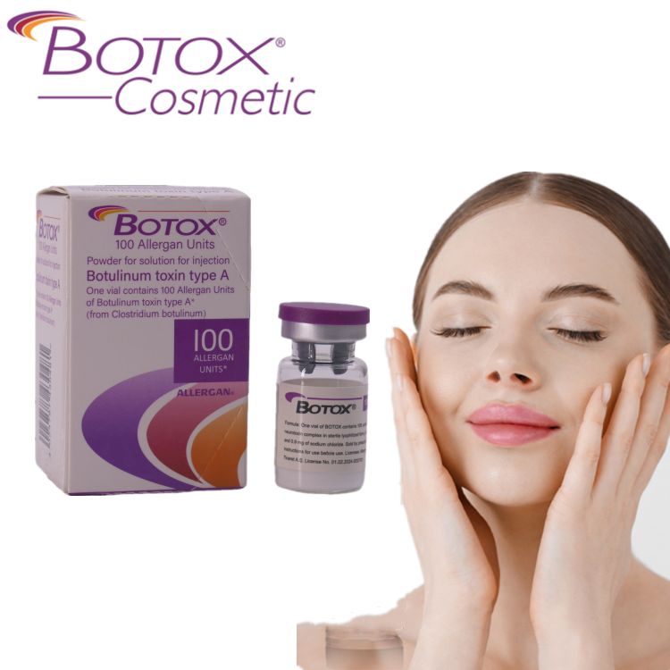 Allergan Botox 100UI Toxine Botulique avec une durée de conservation de 3 ans et une durée d'action de 4 à 8 mois