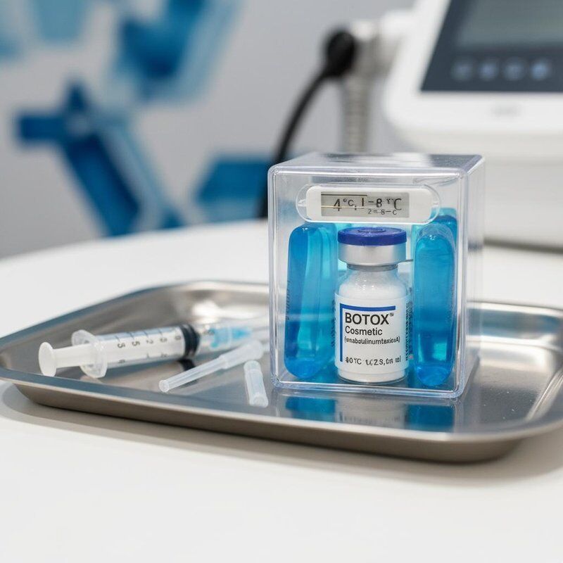 Allergan Botox en poudre conservé à 2-8°C option injectable pour les spas médicaux et les esthéticiens nécessitant des résultats constants