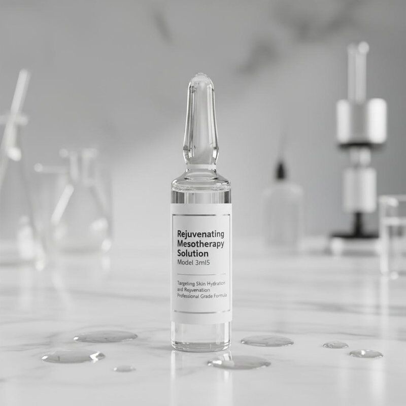 Solution de mésothérapie rajeunissante Modèle 3ml5 Ciblant l'hydratation et le rajeunissement de la peau avec une formule de qualité professionnelle