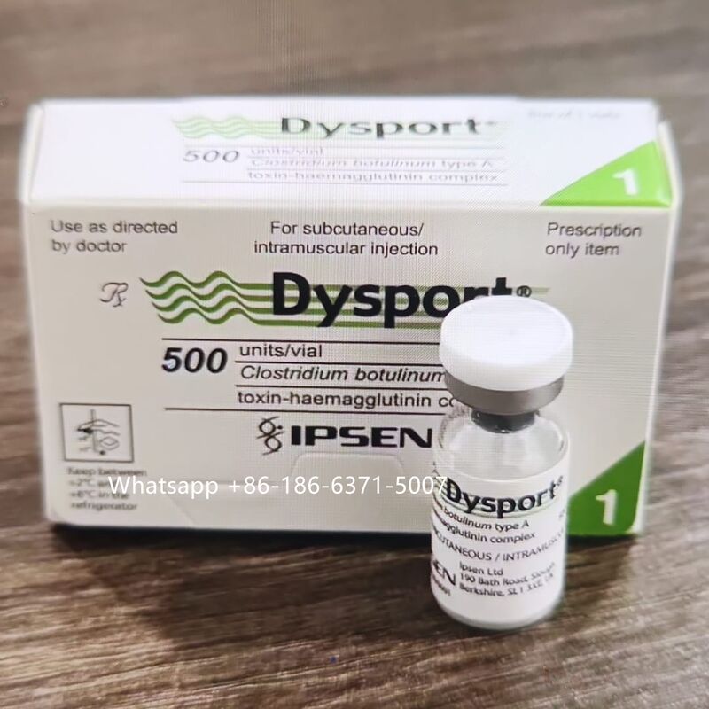 Dysport 500U Toxine botulique injectable à haute puissance Relaxation musculaire longue durée pour une peau lisse
