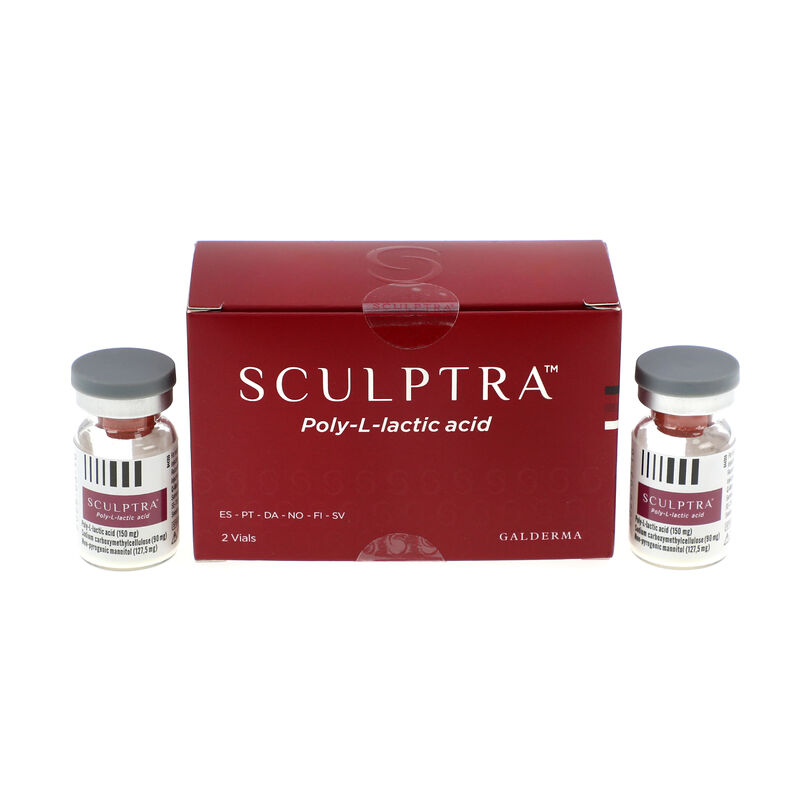 Red Sculptrure 2 vials Advanced Collagen-Stimulating Injectable for Facial Volume Restoration & Long-Lasting Skin Rejuvenation
