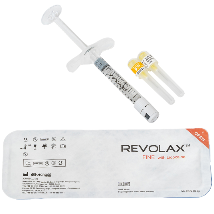 Revolax Acide hyaluronique Remplisseur cutané Plume naturelle Augmentation des lèvres Restauration du volume facial