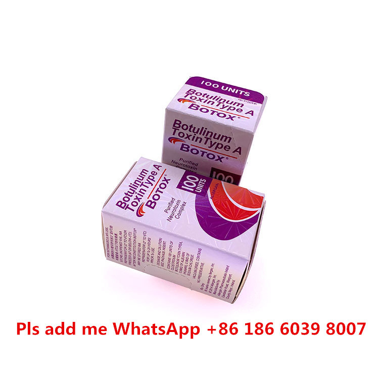 Toxine botulinum de vente supérieure de levage de visage de l'injection 100iu de prix usine de toxine d'Allergan  Botulinu