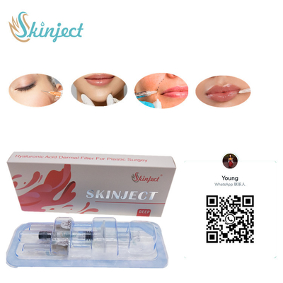 Joue cutanée profonde injectable Chin Nasolabial Fold de remplisseurs des lèvres 2ml de Skinject ha