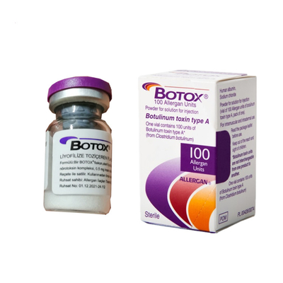 Toxine botulique de type A Clostridium Botulinum 100ui  allergène