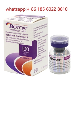 Remplisseurs cutanés anti-rides Allergène botulinique Botox 100u Retrait du flacon Juviderm Soins de la peau