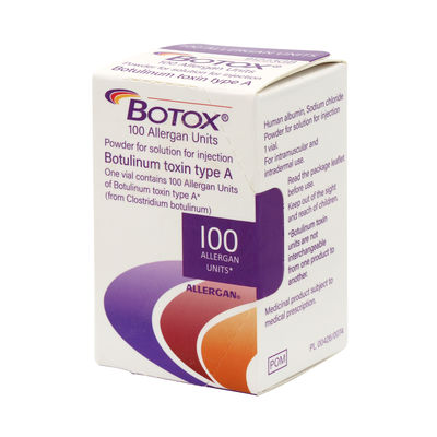 Toxine botulique Allergan 100 unités Botox Cosmétique Injectable Sérum Anti-Rides