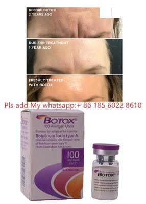 Botox 100UI Allergan Unités Poudre Solution Injections Toxine Botulique Botulax Supprimer les rides