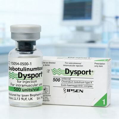Injections esthétiques médicales dysportives 500 u abobotulinumtoxinA Toxine de type A pour les pattes de corbeau
