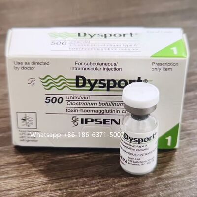 Dysport 500U Toxine botulique injectable à haute puissance Relaxation musculaire longue durée pour une peau lisse