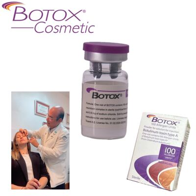 Toxine botulique 100 unités toxine pour éliminer les rides Application faciale Peptide poudre lyophilisée