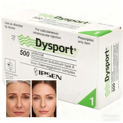 Injection de Dysport en gros pour les lignes profondes du visage anti-rides Botox 500u
