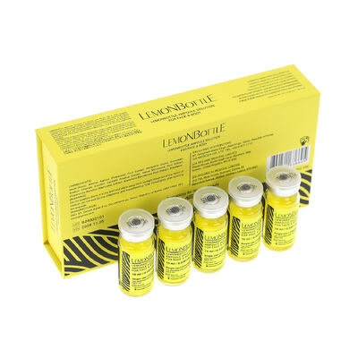 Solution lipolytique Bouteille de citron 10 ml pour le ventre plat